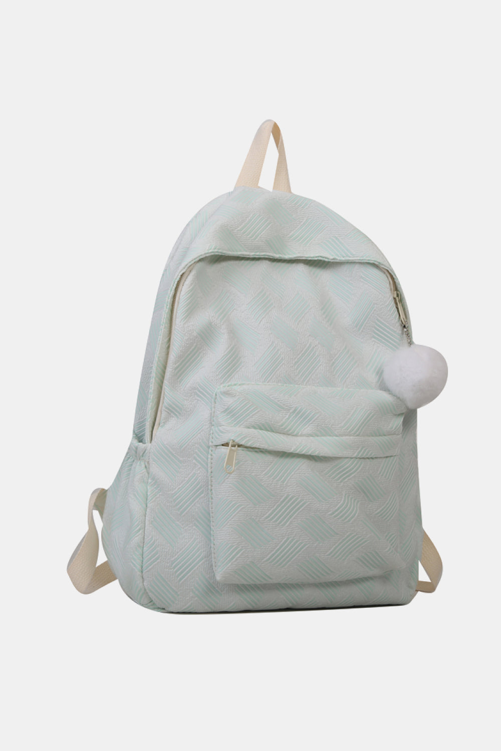 Printed Polyester Large Backpack