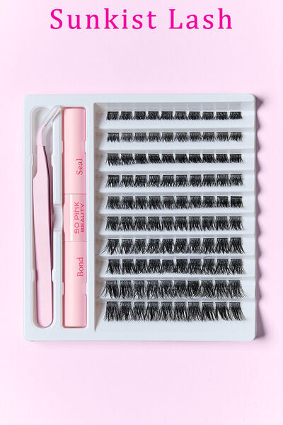 SO PINK BEAUTY Faux Mink Eyelashes Cluster Multipack